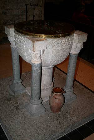 St Columb Minor - The Font